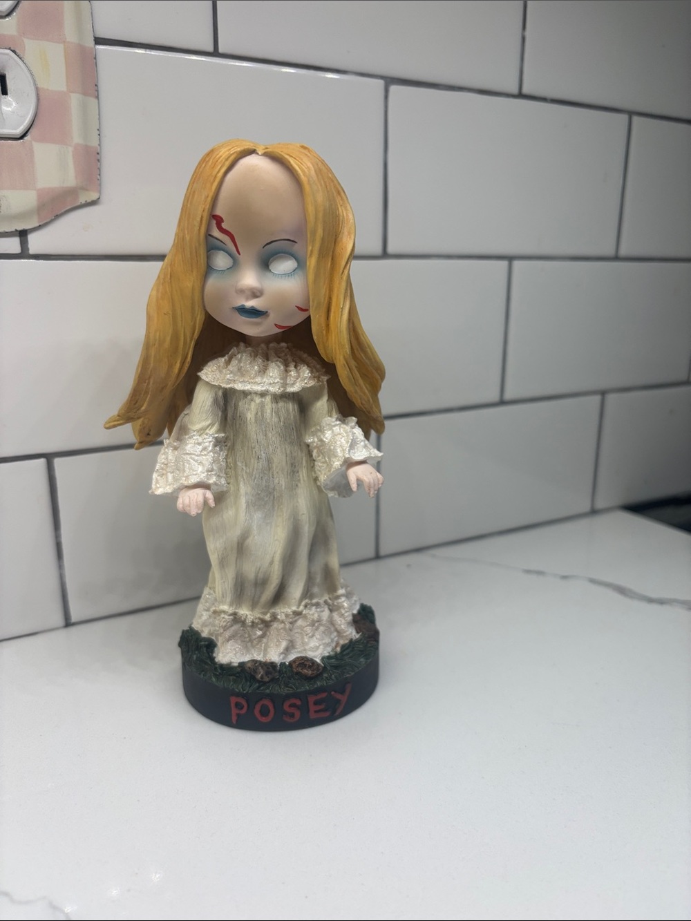 Living Dead Dolls POSEY Head Knockers Handpainted NECA Bobblehead